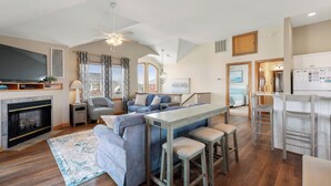 TV, DVD player - Sandy Sea Gulls: Private Hot Tub, Short walk to Beach & Community Pool (Nags Head)