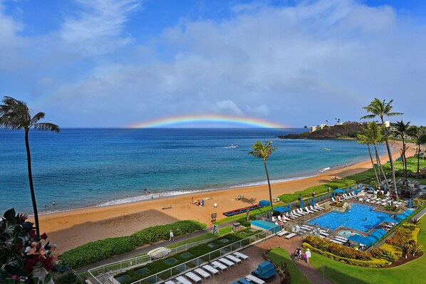 On the beach - Whaler on Kaanapali Beach Vacation Rental:  6th Floor; Tower 2; 1/1 Ocean View (Lahaina)