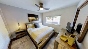 1 Schlafzimmer, Bügeleisen/Bügelbrett, kostenloses WLAN, Bettwäsche