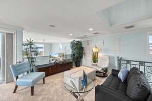 TV - Admirals Watch | Ocean Views from Spacious Balconies, Heated Pool, and Steps to Siesta Key Beach (Siesta Key)