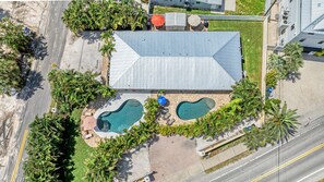 Exterior - The Solaster | Pet Friendly Home on Siesta Key w/ 2 Heated Pools, Walk to Beach & South Village! (Siesta Key)