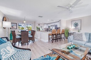 Smart TV - La Contento Casa | Pet Friendly, Waterfront Home on Siesta Key w/ Private Heated Pool & Kayaks! (Siesta Key)