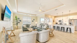 TV connectée, table de tennis de table