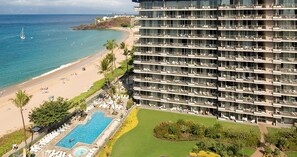 Exterior - Aston Whaler at Kaanapali 514: Completely Renovated 5th Fl Ocean View Studio (Lahaina)