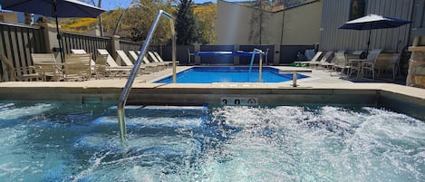 Beheizter Pool