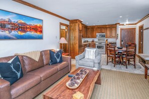 TV, fireplace, DVD player