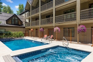 Beheizter Pool