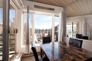 Dining - Slope Views | Deck | Ski In/Ski Out | 4th Floor Studio (Durango)