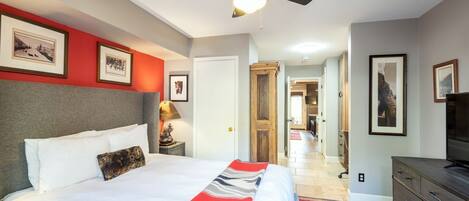 1 غرفة نوم ومكتب ومكواة/لوح كي وواي فاي مجانًا