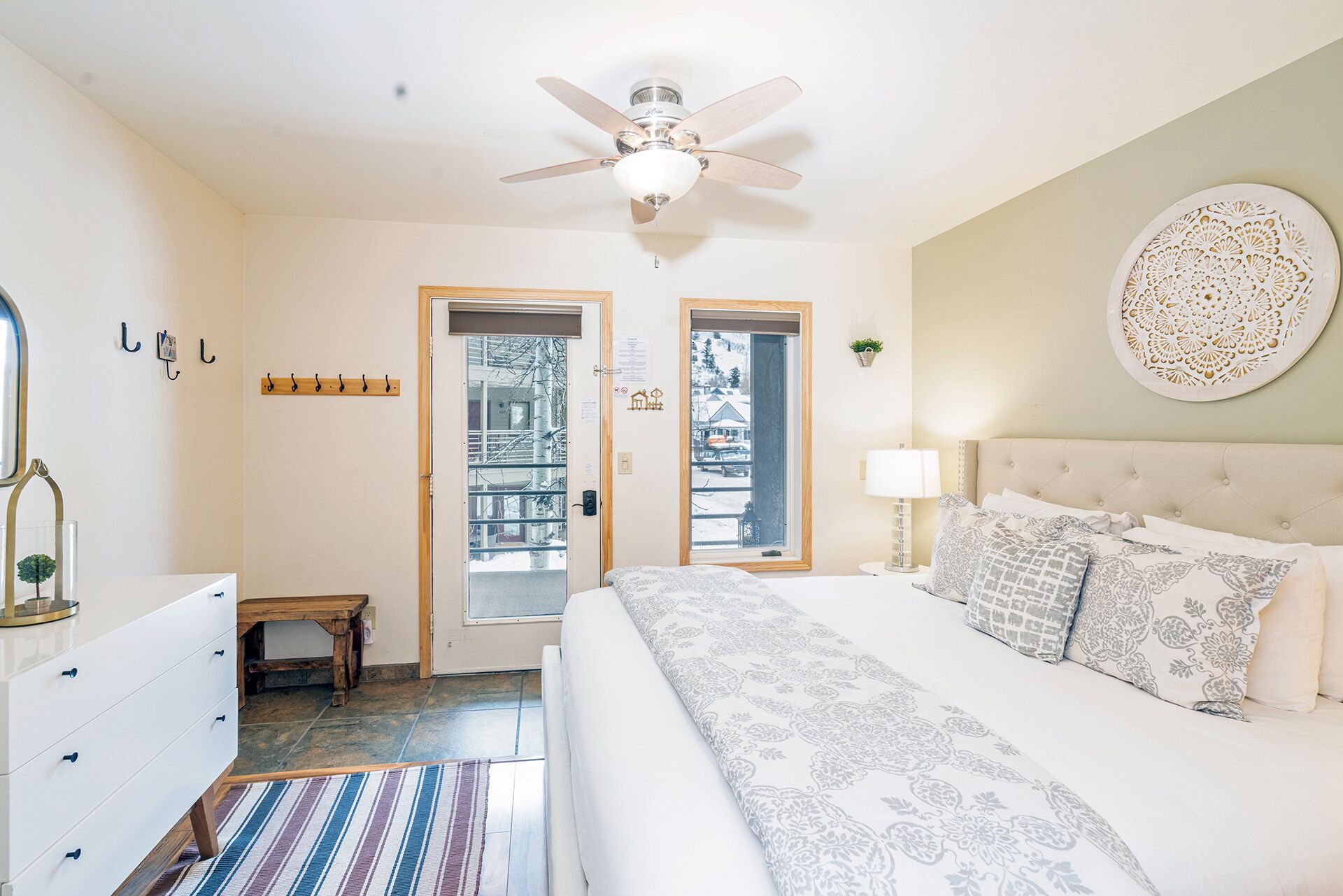 1 Schlafzimmer, Bügeleisen/Bügelbrett, kostenloses WLAN, Bettwäsche