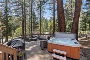Terrace/patio - 416 Country Club- large multi family home (Incline Village)