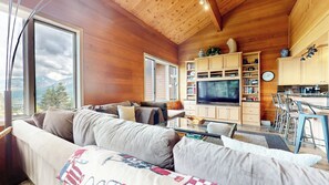 Smart TV, Netflix, DVD player, streaming services