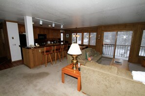 TV, fireplace, DVD player