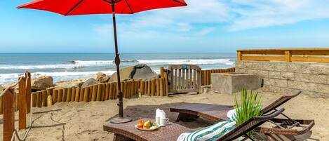 Beach nearby