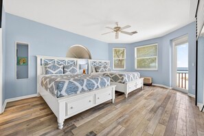 4 bedrooms, iron/ironing board, free WiFi, bed sheets - Treasure Island Villa | Beachfront | Private Pool (Treasure Island)