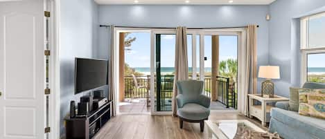 Smart TV, video games, DVD player, books