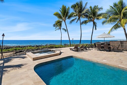🏖️Ocean Front | Private Pool & Lanai | Island Comfort!