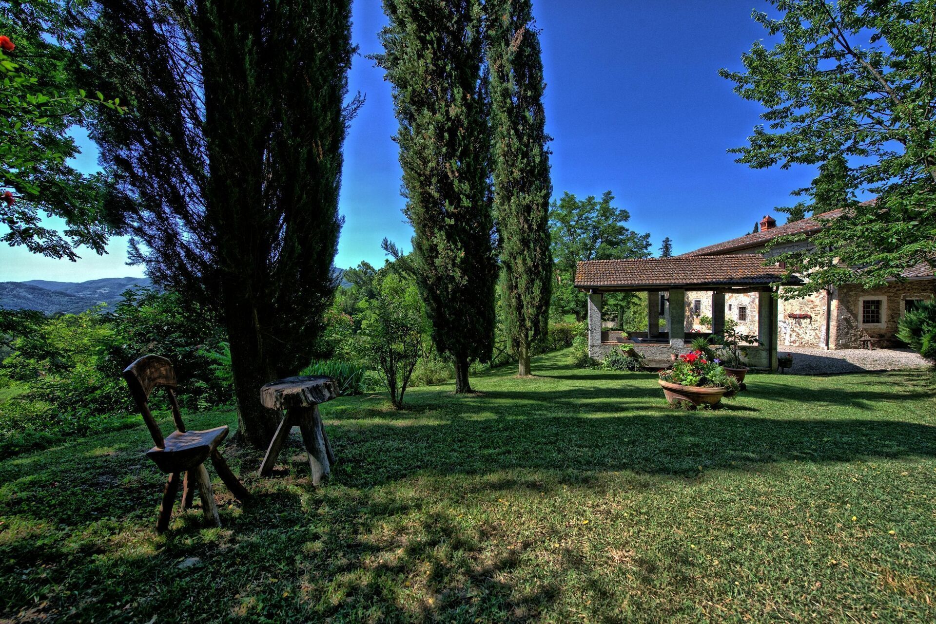 Àrea exterior de l'allotjament