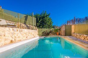 Pool - ES RACO - Beautiful townhouse with private pool near the mountains. Free WiFi (Selva)