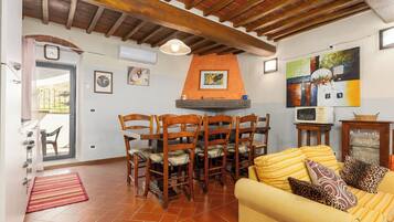 Een open haard