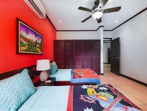 7 bedrooms, iron/ironing board, travel crib, free WiFi