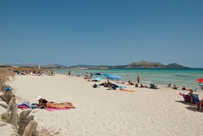 Beach nearby - MILOCA - Chalet with private garden in Playa de Muro. Free WiFi. (Muro)
