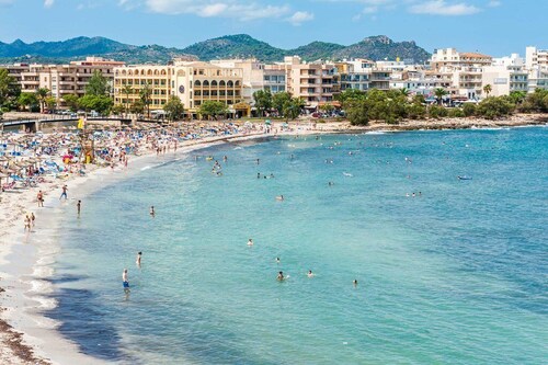 SA COMA (LLAMPÚDOL) - Ferienhaus mit privaten Pool in Sa Coma. WiFi gratis