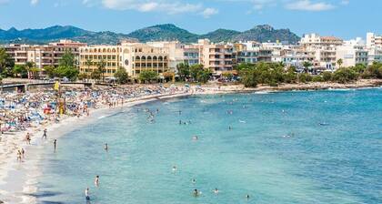 SA COMA (LLAMPÚDOL) - Ferienhaus mit privaten Pool in Sa Coma. WiFi gratis