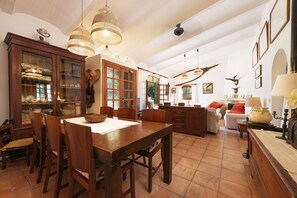 Dining - SA MARJAL - Chalet with private pool in MURO. Free WiFi (Muro)
