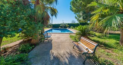 SON OBRA NOU - Villa with private pool in Porreras. Free WiFi