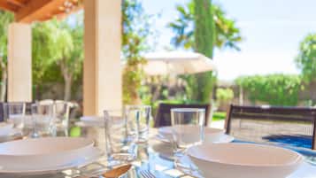 Restaurante al aire libre