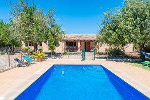 Pool - CAN RAFALINO - Villa with private pool in Inca. Free WiFi (Inca)
