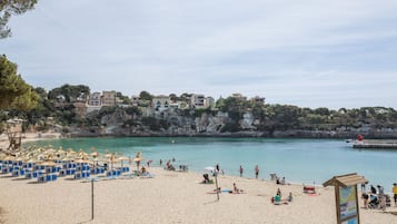 Vlak bij het strand