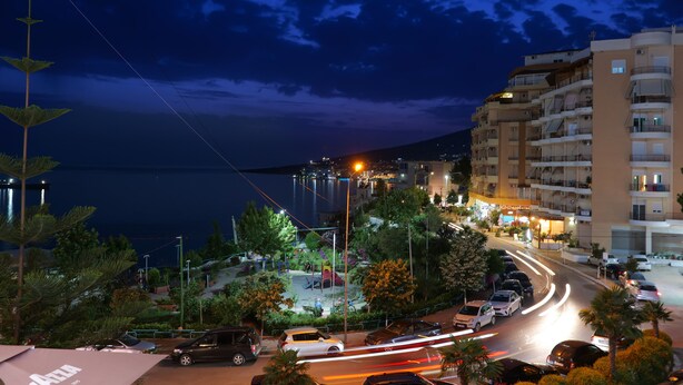 Aerial view - Hotel Oasis (Sarandë)