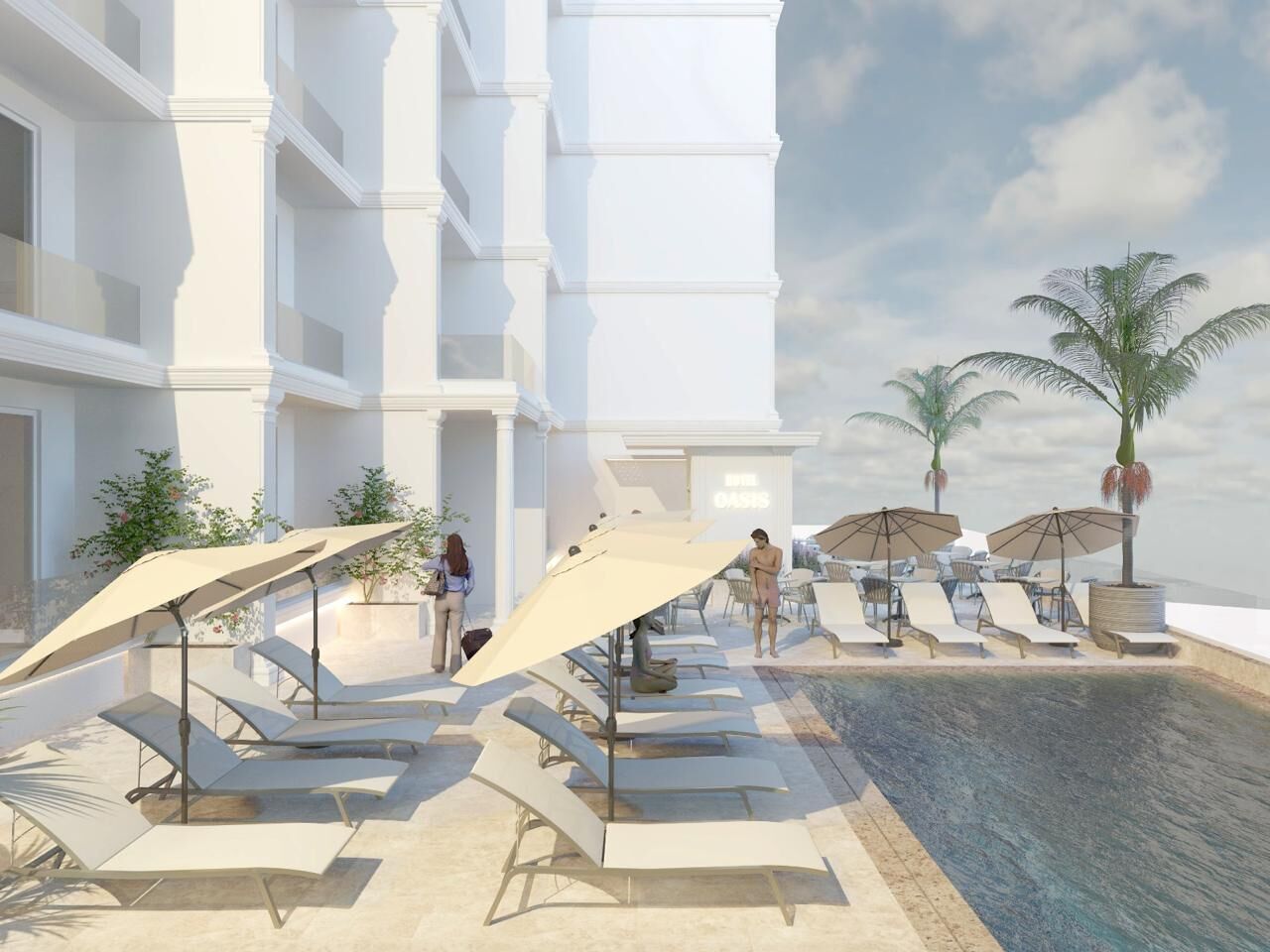 Outdoor pool