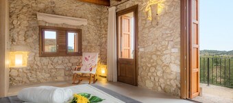 SA SERRA - Traditional Majorcan stone house with private pool and amazing views. Free WiFi
