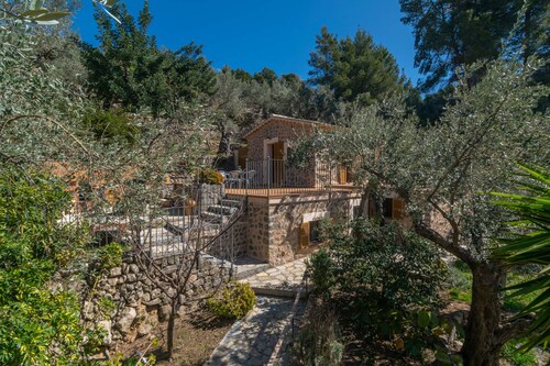 ES COLL D'EN PASTOR - Ferienhaus mit Terrasse in Fornalutx. WiFi gratis