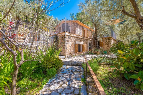 ES COLL D'EN PASTOR - Ferienhaus mit Terrasse in Fornalutx. WiFi gratis