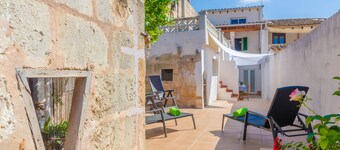 CAN SALAS - Apartment with terrace in Porreres. Free WiFi
