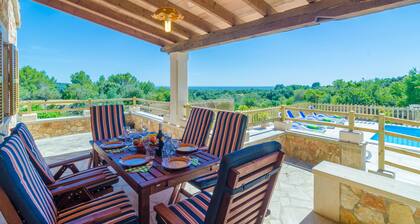 S'ARESTA DEN RUMBET - Villa with private pool in LLUCMAJOR. Free WiFi