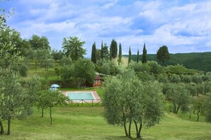 Property grounds - Wonderful private villa for 4 people with A/C, WIFI, private pool and TV (Sinalunga)