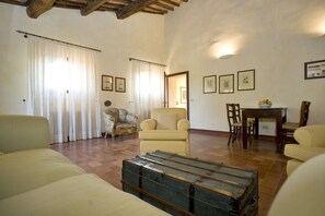 Televisión, chimenea, reproductor de DVD y estéreo 