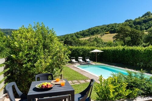 Maison de vacances privée avec climatisation, piscine privée, WIFI, TV, patio, vue panoramique