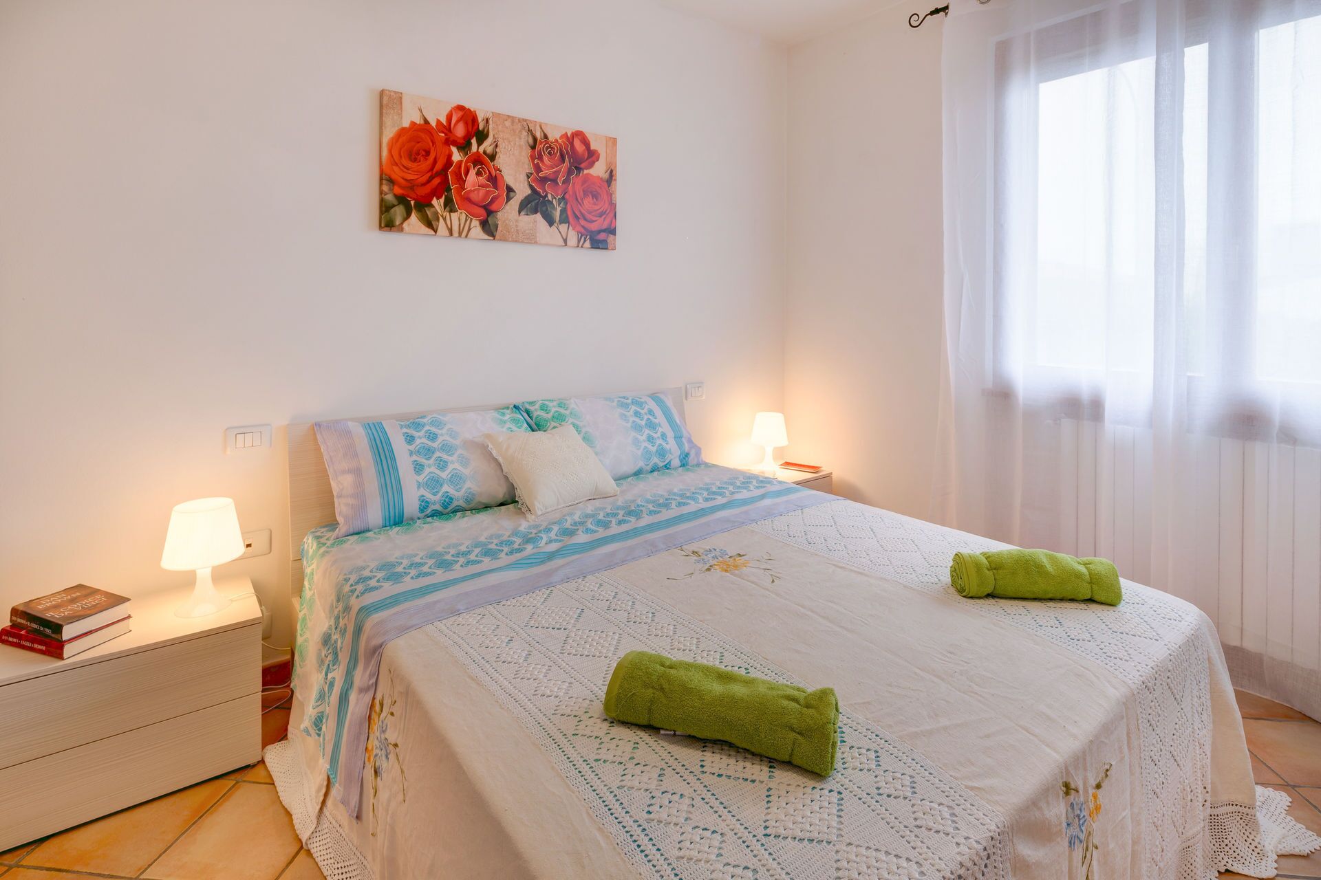 1 bedroom, travel crib, free WiFi