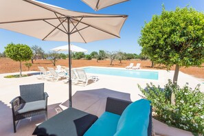 Pool - CASA CALMA - Villa with private pool in LLUCMAJOR. Free WiFi (Llucmajor)