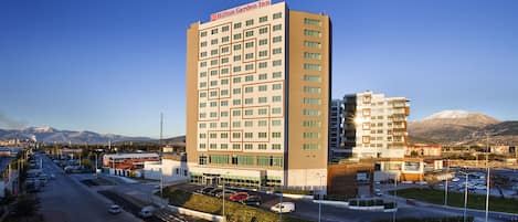 Façade de l’hébergement