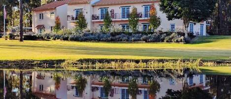 Voorkant van accommodatie