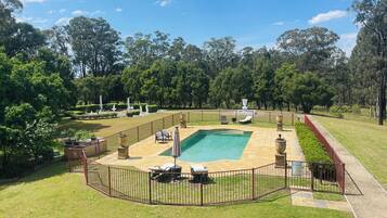 Seasonal outdoor pool