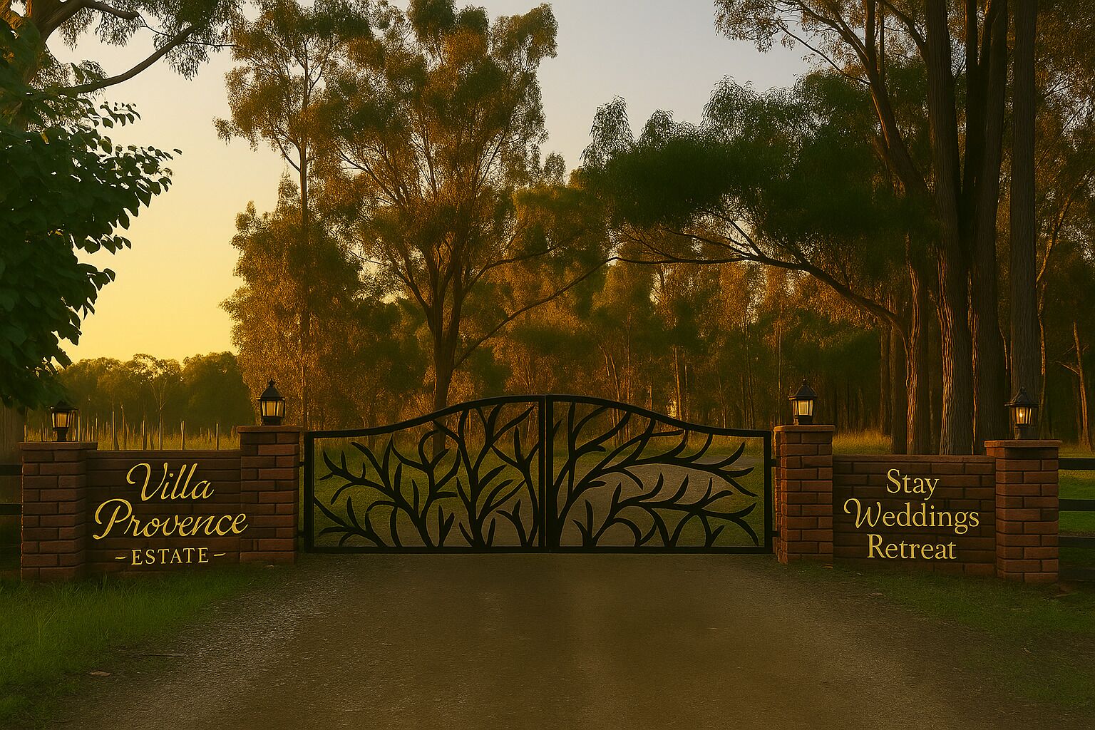 Fachada de la propiedad