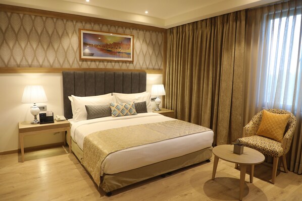 Habitación Club (Fortune Club Room) | Ropa de cama de alta calidad y minibar 